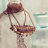 Feather & Gloom Necklace: Alternate View #2