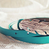 Feather Tale Belt in Meadow: Alternate View #2