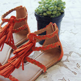 Fescue Fringe Sandals: Alternate View #3