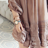 Festival Dress in Sand: Alternate View #3