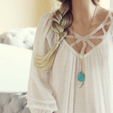 Festival Dress in White: Alternate View #2