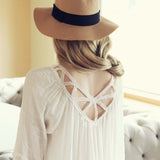 Festival Dress in White: Alternate View #3