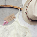 Festival Flutter Bralette: Alternate View #2