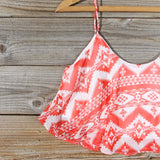 Festival Flutter Top: Alternate View #2