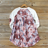 Fir & Bloom Tunic in Burgundy: Alternate View #5