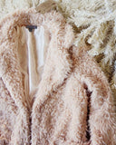 Fireside Shearling Coat in Dusty Pink: Alternate View #2
