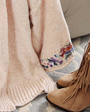 Flora Valley Sweater in Cream: Alternate View #3