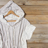 Cozy Stripe Hoodie: Alternate View #2