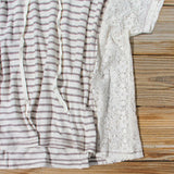 Cozy Stripe Hoodie: Alternate View #3