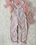 Floral Corduroy Overalls: Alternate View #2