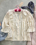 Eyelet Love Top: Alternate View #1