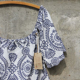 Florencia Top in Blue: Alternate View #2