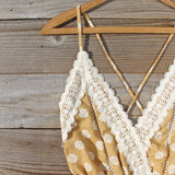 Flower Child Lace Romper: Alternate View #2