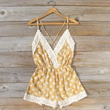 Flower Child Lace Romper: Alternate View #1