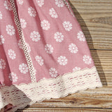 Flower Child Lace Romper in Desert: Alternate View #3