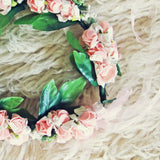 Flower Crown in Pink: Alternate View #2
