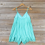 Fortune Teller Romper in Mint: Alternate View #4