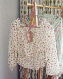 Fox & Flower Top: Alternate View #2