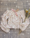 Fox & Flower Top: Alternate View #1