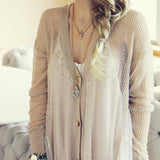 Fox & Lace Sweater in Sand: Alternate View #3