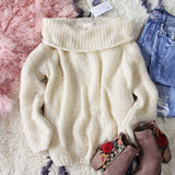 Fraser Fur Knit Sweater: Alternate View #1
