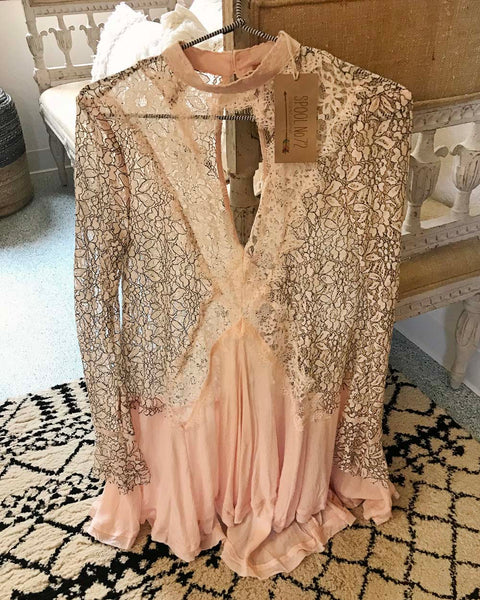 Free People Secret Origins Tunic in Pink, Romantic Free People Dresses from  Spool No.72