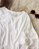 Free People Sugar Rush Tee in White: Alternate View #2