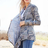 The French Camo Cardigan: Alternate View #3