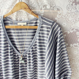 Frenchie Stripe Tee: Alternate View #2