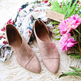 The Freya Bootie in Rose: Alternate View #3