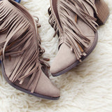 Fringe & Fellow Booties: Alternate View #2