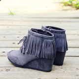 Wild & Wander Moccasins in Gray: Alternate View #3