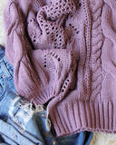 Frost & Ash Sweater in Lavender: Alternate View #4