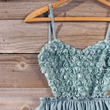 Frosty Sage Party Dress: Alternate View #2