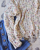 Funfetti Sweater: Alternate View #3