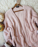 Fuzzy Wuzzy Cardigan in Pink: Alternate View #2