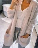 Fuzzy Wuzzy Cardigan in Pink: Alternate View #5