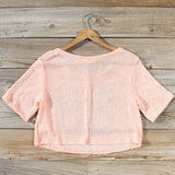 70's Jersey Tee in Peach: Alternate View #4