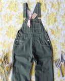 Gardeners Overalls in Sage: Alternate View #1
