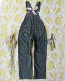 Gardeners Overalls in Sage: Alternate View #4
