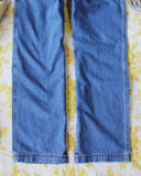 Gardeners Overalls in Denim: Alternate View #2