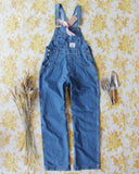Gardeners Overalls in Denim: Alternate View #4