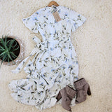 Georgia Sweet Wrap Maxi Dress: Alternate View #4