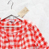Gingham & Aspen Top: Alternate View #2