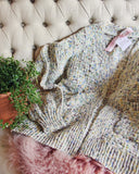 Gingham Confetti Sweater in Sage: Alternate View #3