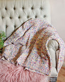 Gingham Confetti Sweater in Pink: Alternate View #4