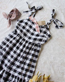 Gingham Girl Maxi Dress: Alternate View #2