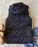 Glacier Park Vest in Black: Alternate View #5