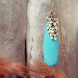 Glacier Stone Necklace: Alternate View #2