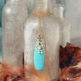 Glacier Stone Necklace: Alternate View #1